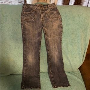 Girls dark wash